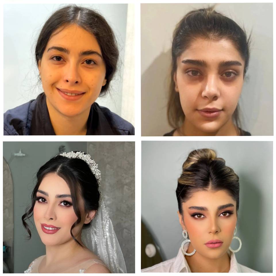 بهترین آرایش عروس اصفهان