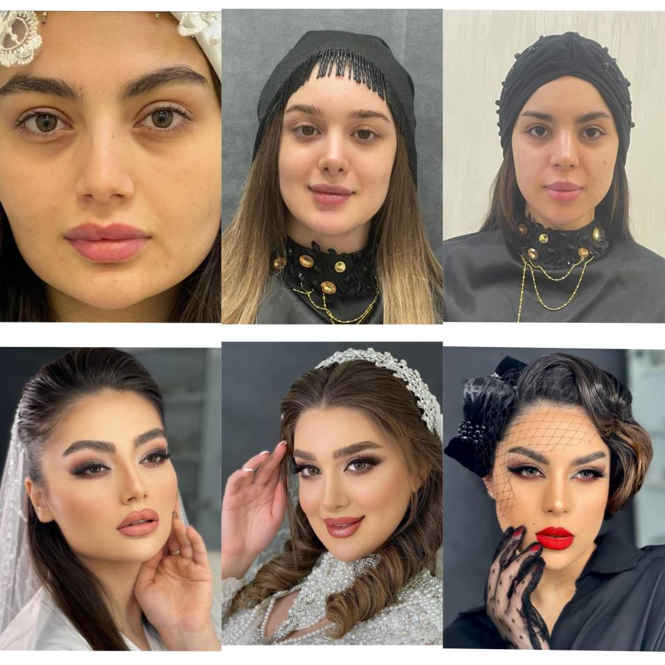 بهترین ارایشگر عروس اصفهان