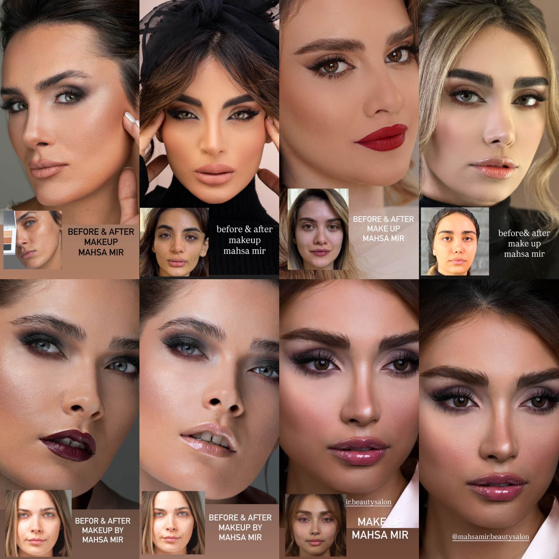 مهسا میر متخصص عروس آرایشگر اصفهان