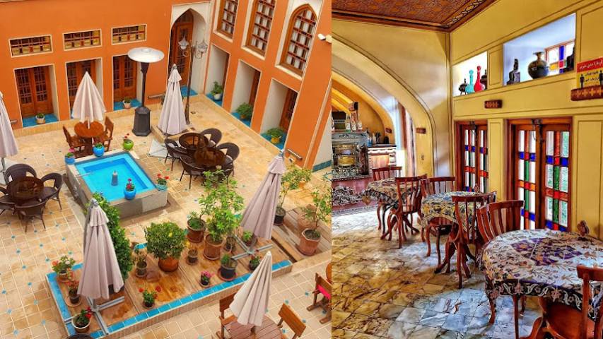 بهترین رستوران سنتی اصفهان خانه تاریخی میناس