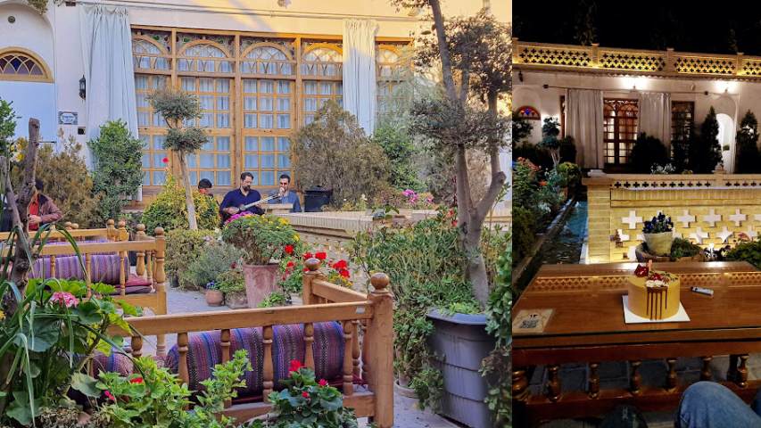 بهترین رستوران سنتی قصر منشی اصفهان