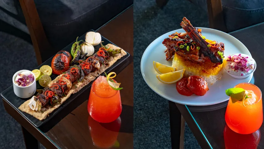 باغ رستوران در مرق اصفهان