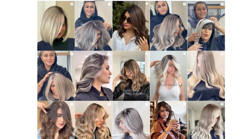 بهترین استاد رنگ مو در اصفهان